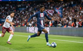 AI's generated image of Ousmane Dembele of PSG